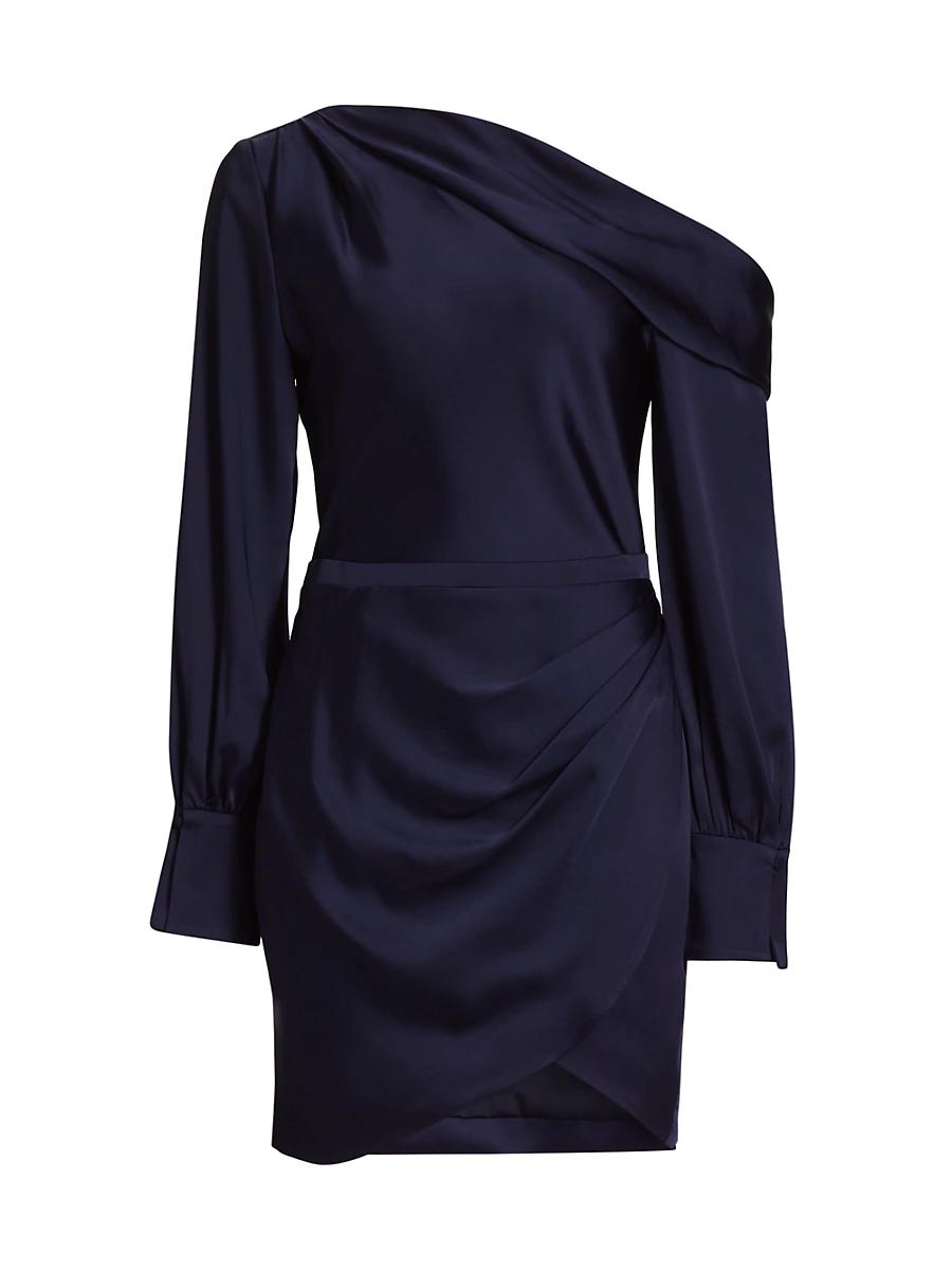 Womens Cameron Asymmetrical Minidress Product Image