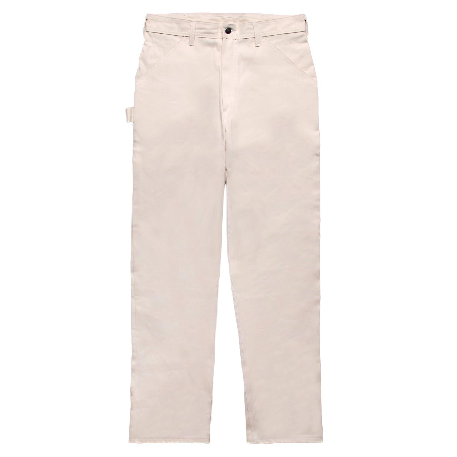 Ace Drop Cloth Tradesman Carpenter Pants - Natural Product Image