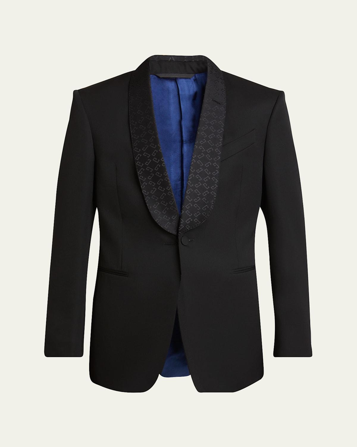 Storm  ink cotton fleece-back zip through hoodie Product Image