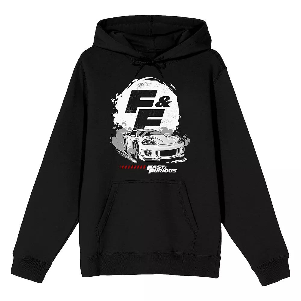 Men's The Fast & The Furious Car Hoodie, Size: XXL, Black Product Image
