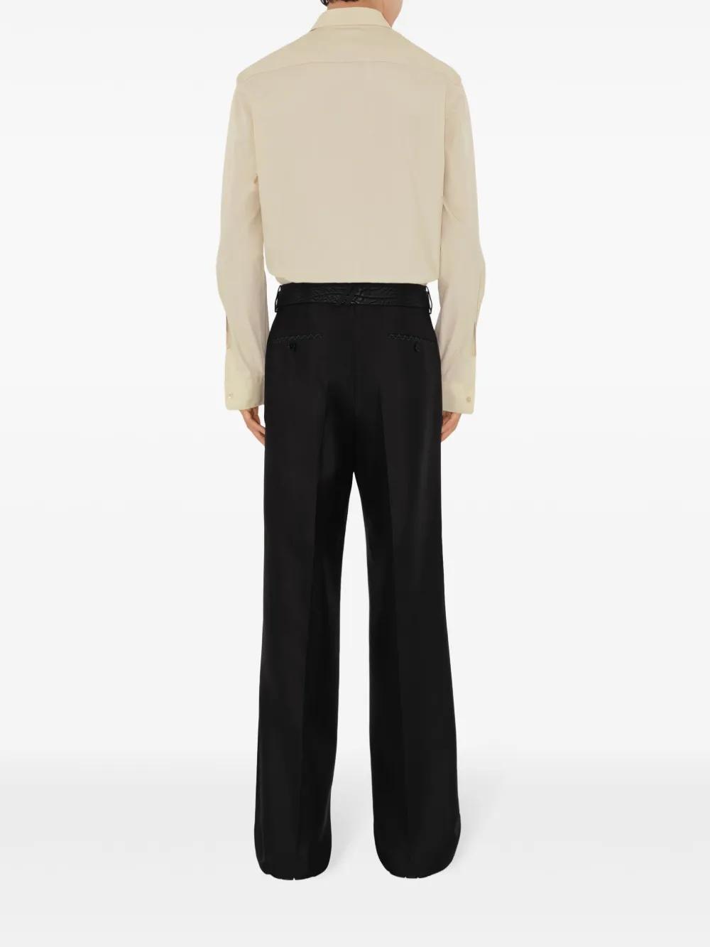 EDK-embroidered cotton shirt Product Image