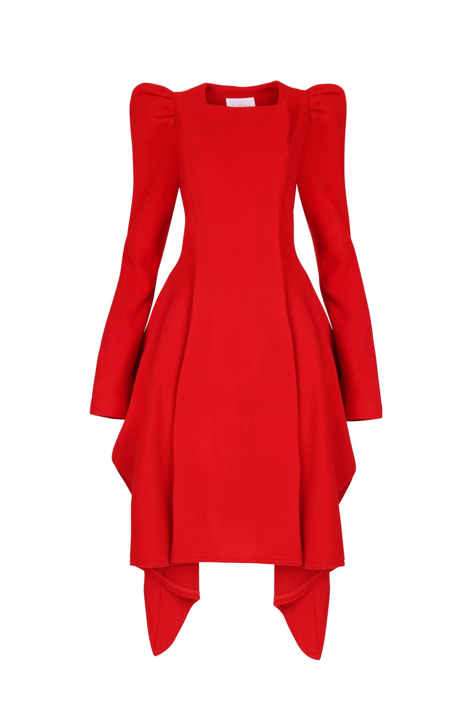 The Revolt Red Romantic Coat Product Image