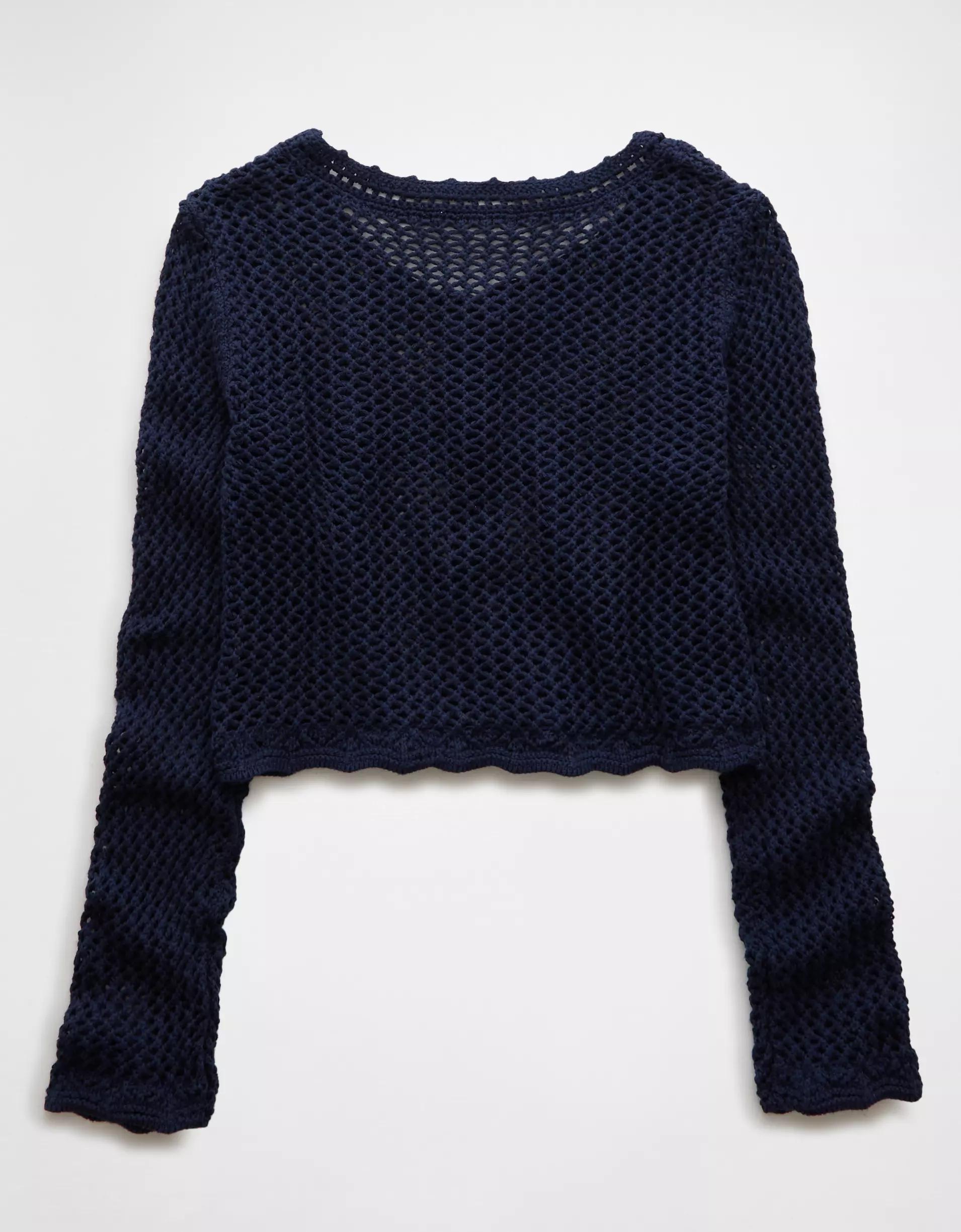 AE Open Stitch Cardigan Product Image