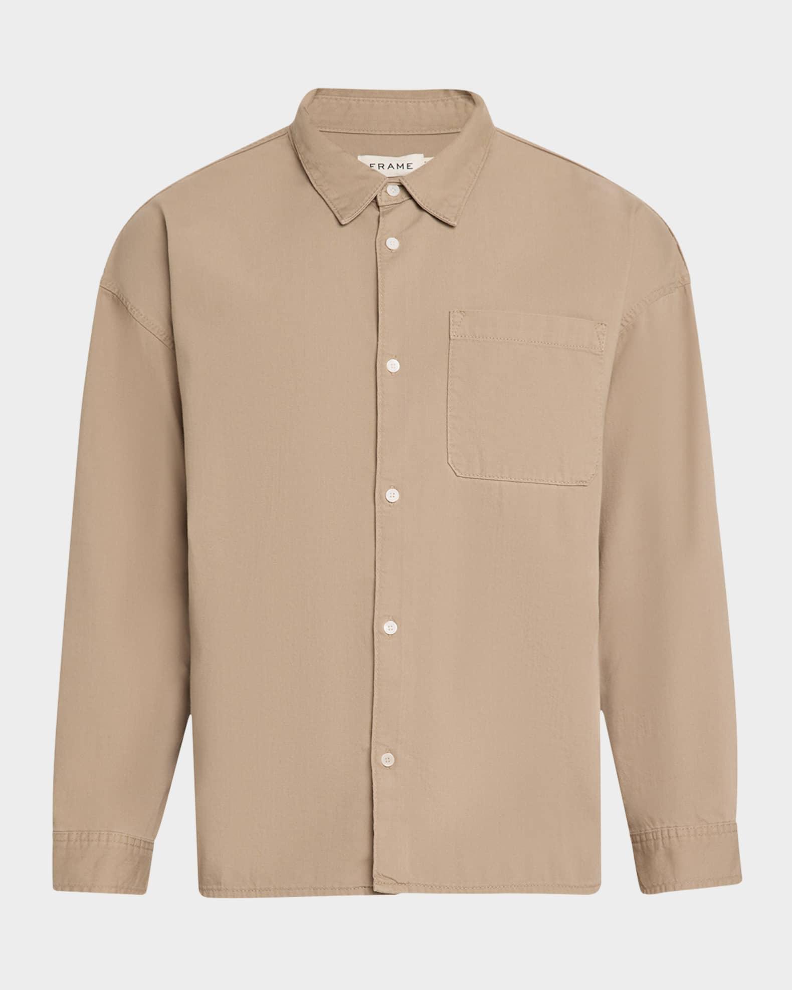 Men's Relaxed Denim Shirt Product Image