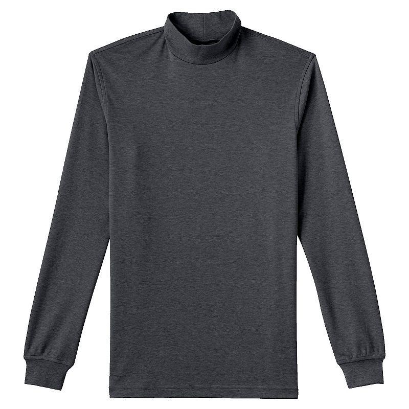 Lands' End Men's Super Soft Supima Mock Turtleneck,  Product Image