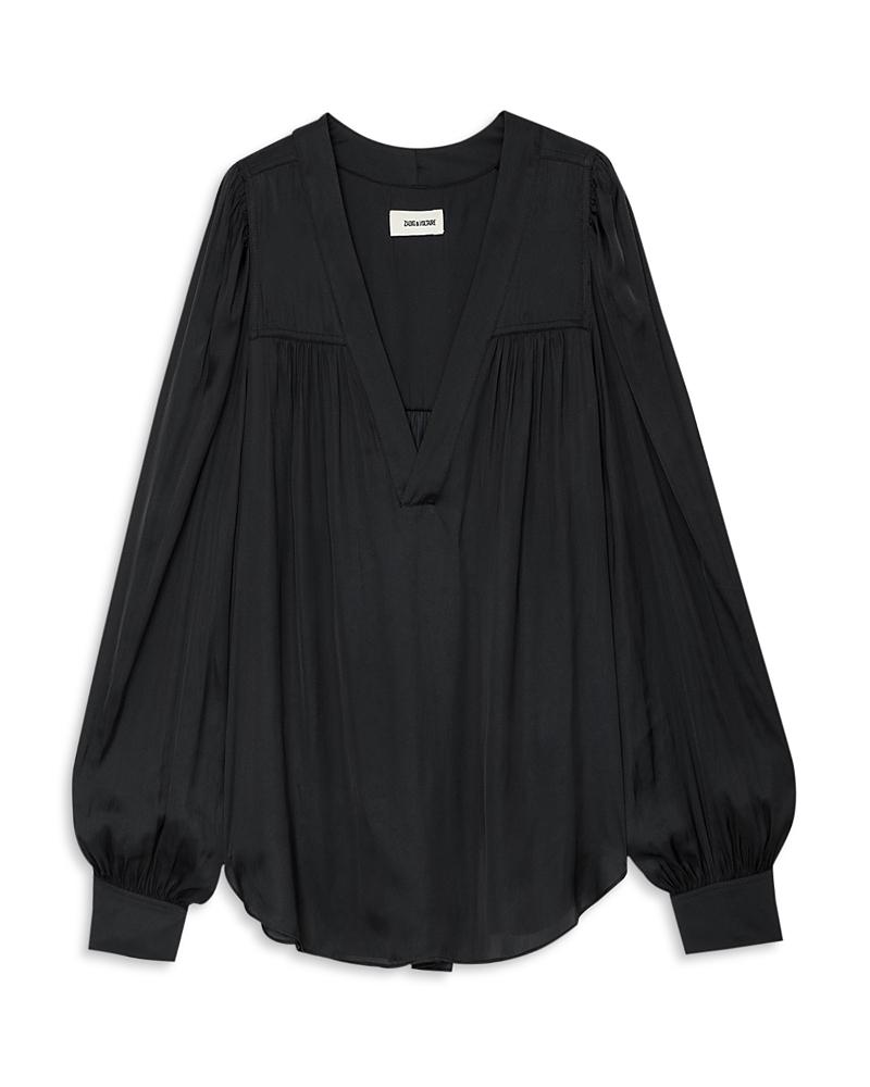 Zadig & Voltaire Telia Satin Blouse Product Image