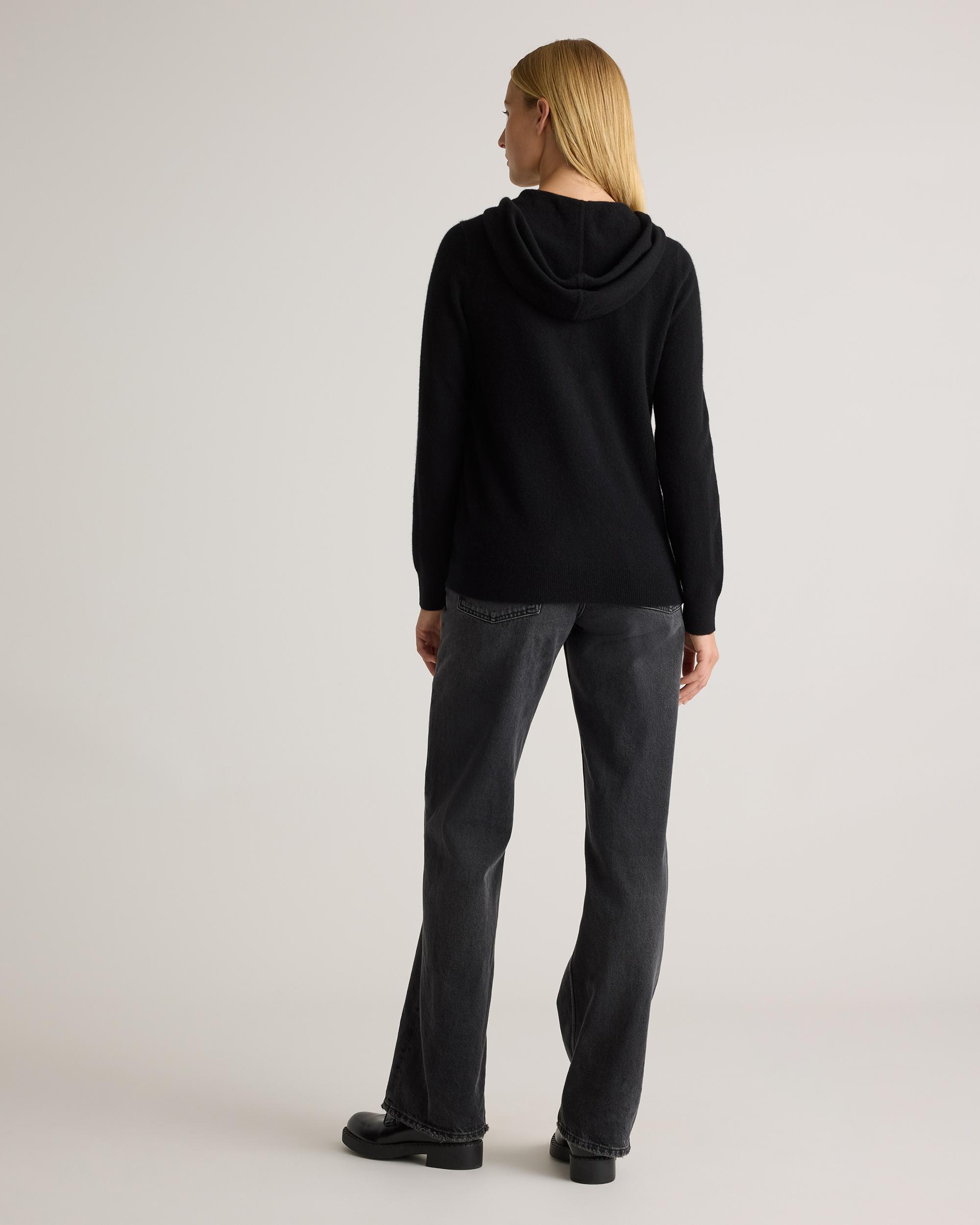 Quince | Women's Mongolian Cashmere Full-Zip Hoodie Jacket Product Image