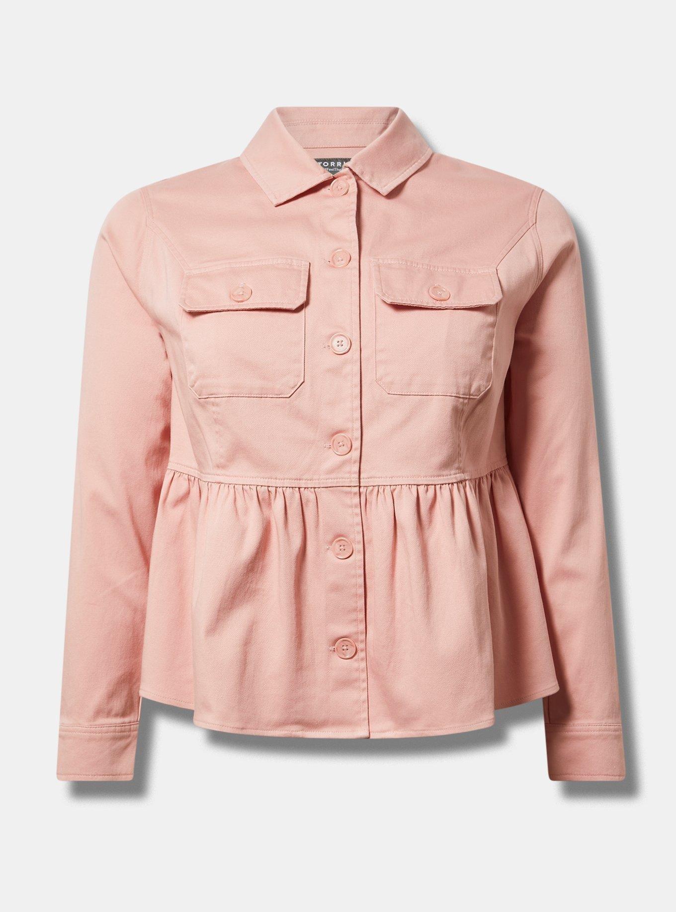 Peplum Utility Jacket Product Image