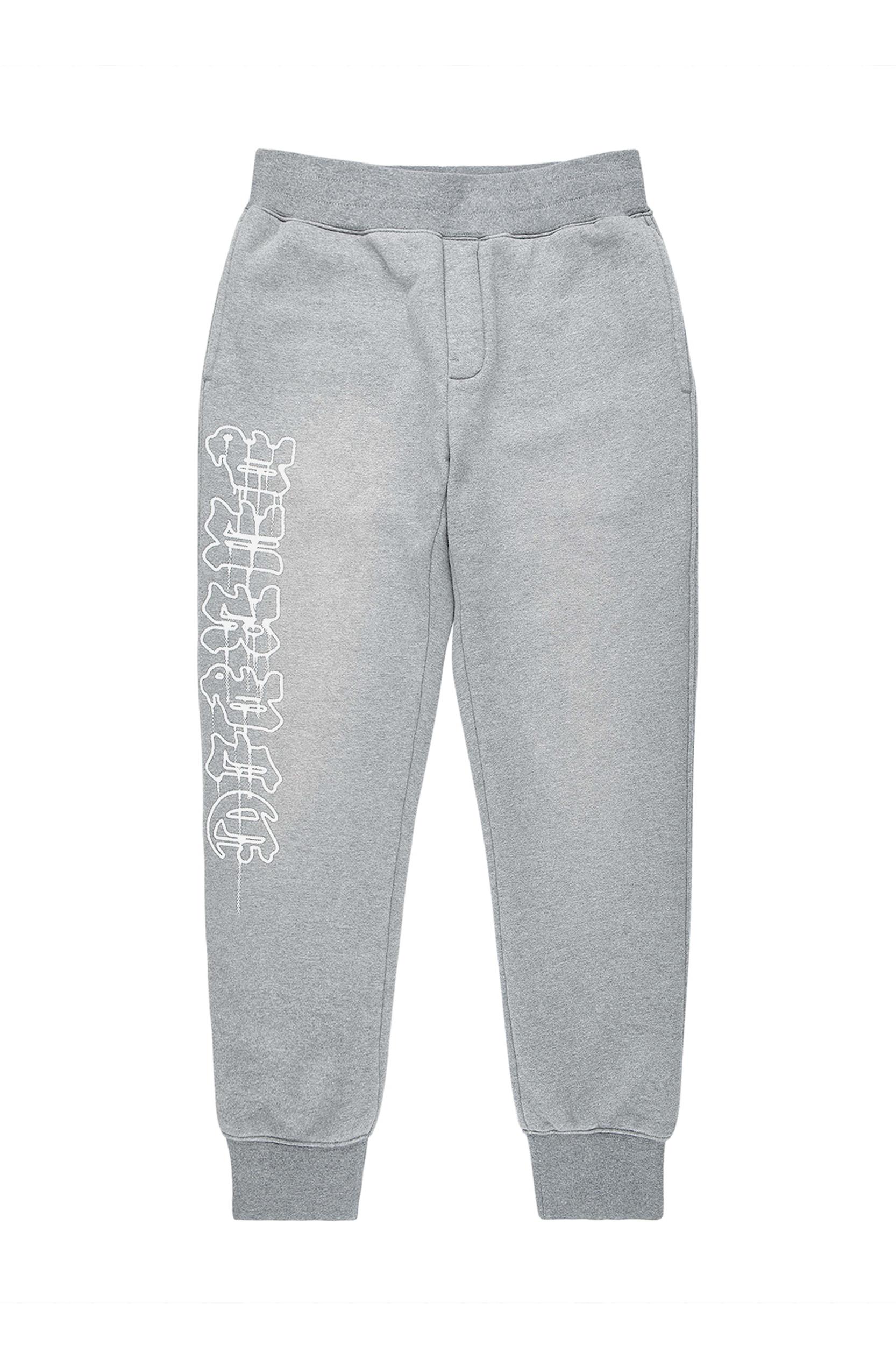 Gothic Drip Sweatpants Male Product Image