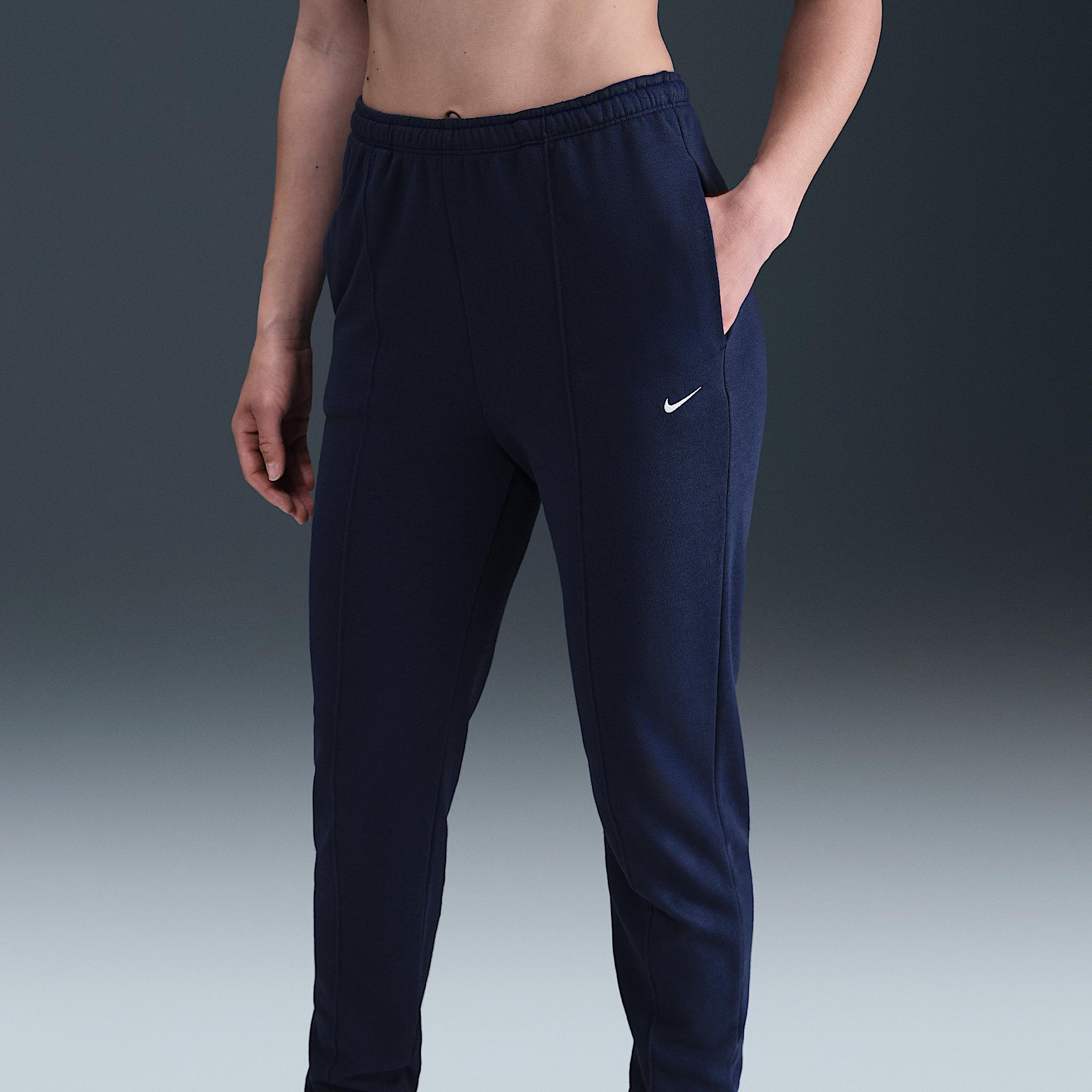 Women's Nike Sportswear Chill Terry Slim High-Waisted French Terry Sweatpants Product Image