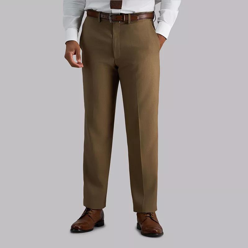 Men’s Haggar® Premium Comfort Expandable-Waist Classic-Fit Stretch Flat-Front Dress Pants, Men's,  Product Image