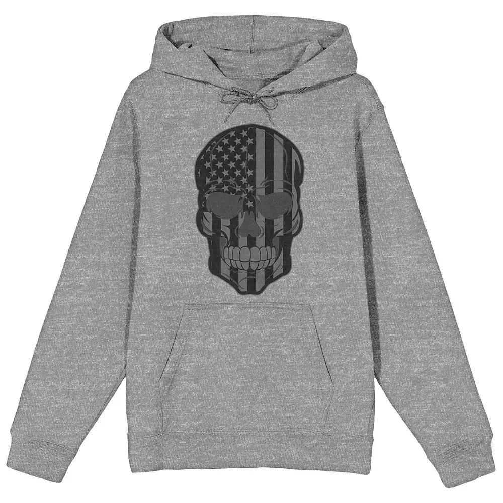 Men's Skull Graphic Hoodie,  Product Image