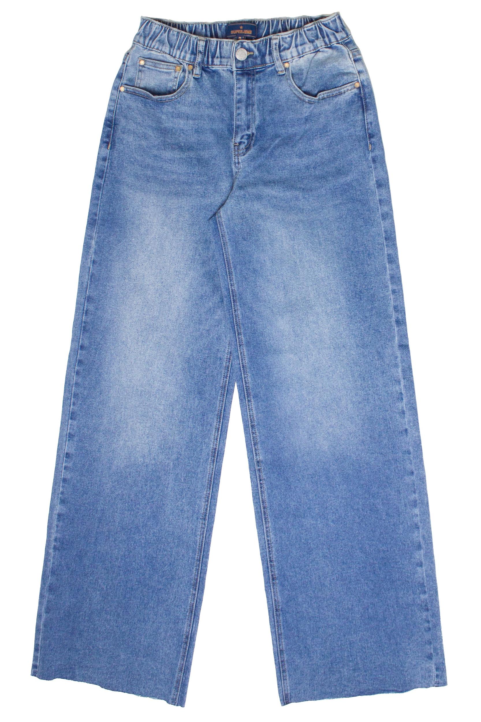 Raw Hem Pull On Jeans Product Image