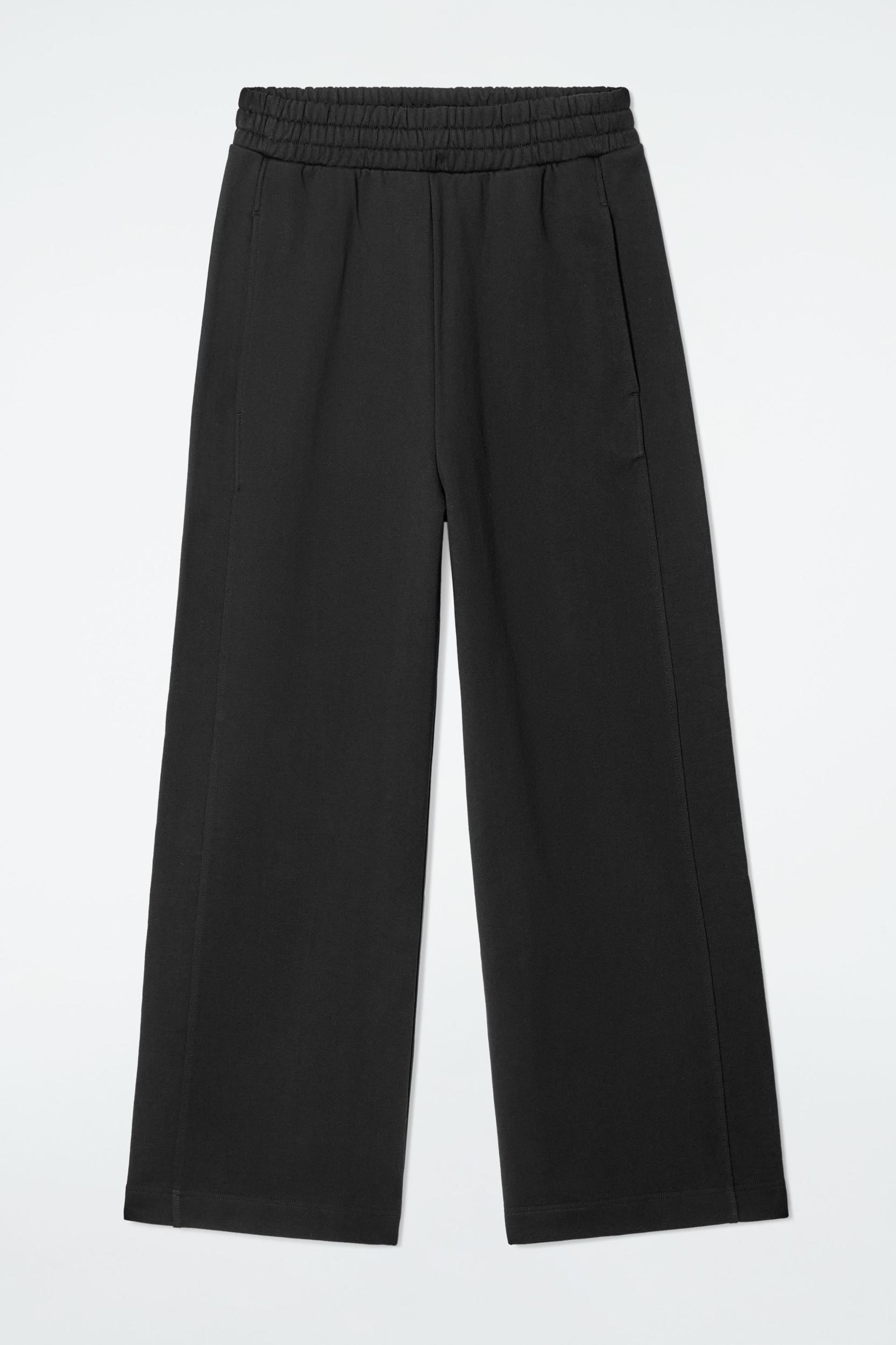 JERSEY WIDE-LEG JOGGERS Product Image