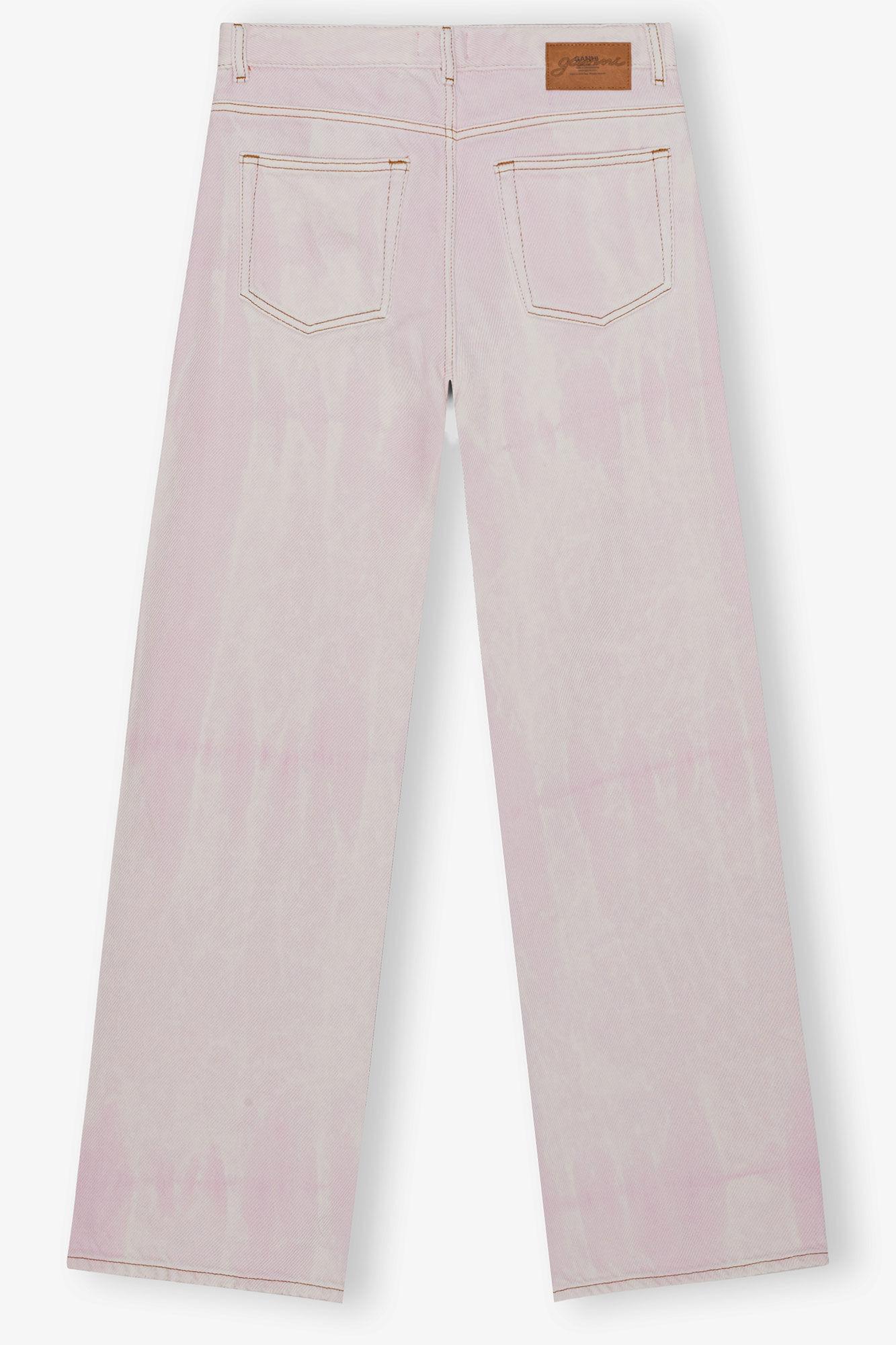Pink Washed Izey Jeans Product Image