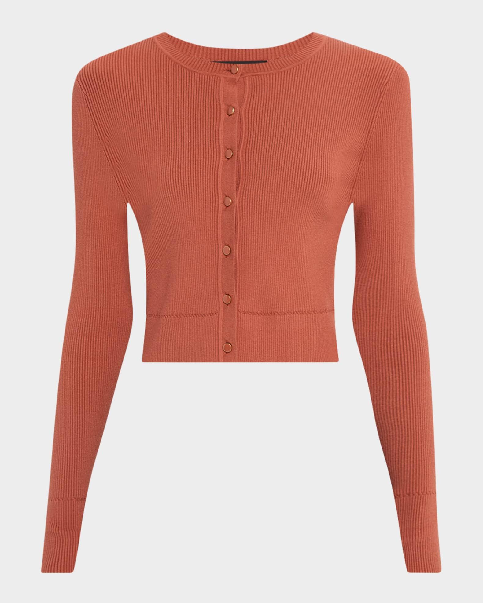 Zoe Classic Cropped Cardigan Product Image