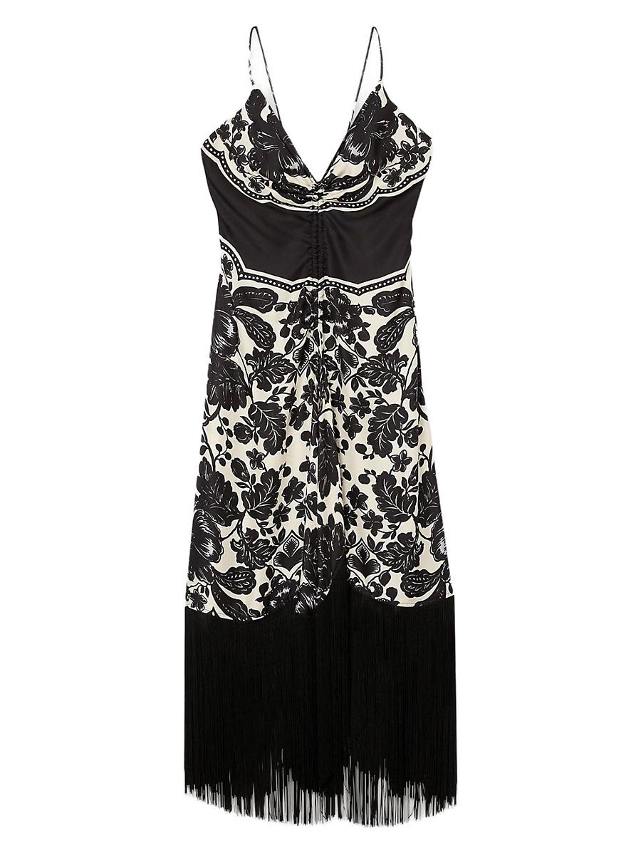 Womens Floral Print Maxi Dress Product Image