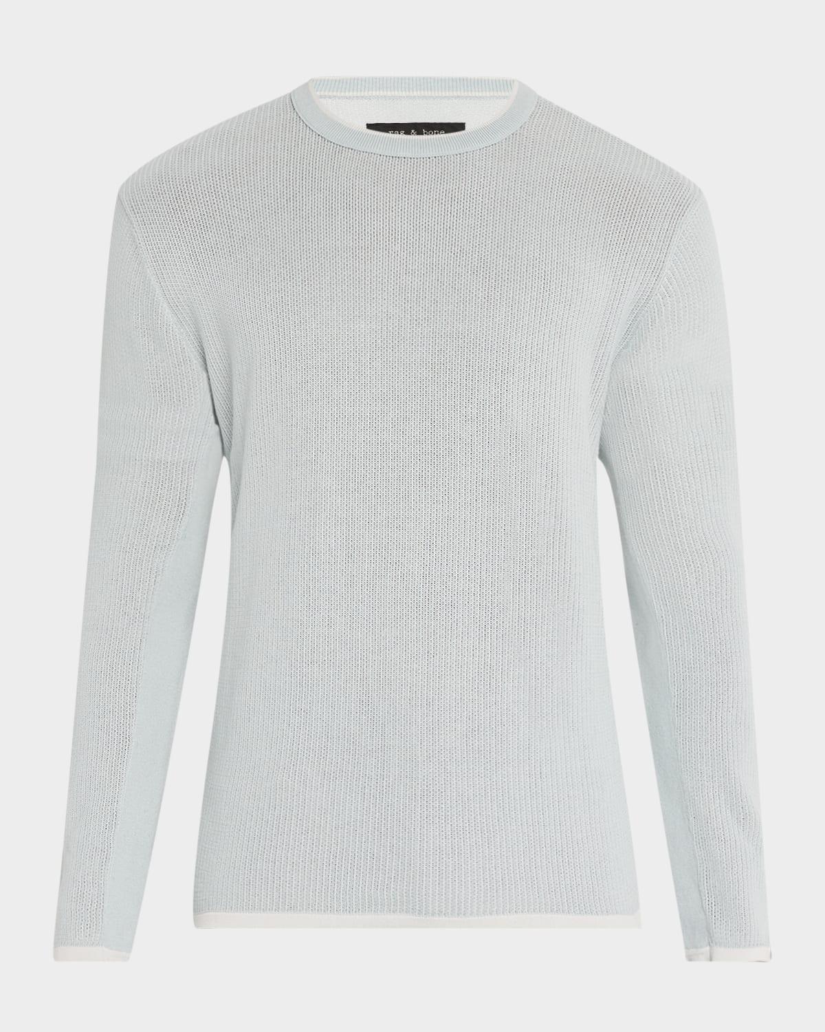 Mens Harvey Cotton-Blend Crewneck Sweater Product Image