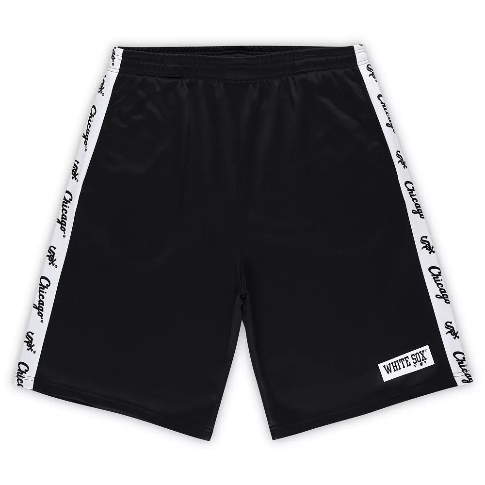 Men's Profile Black Chicago White Sox Big & Tall Fleece Shorts,  Product Image