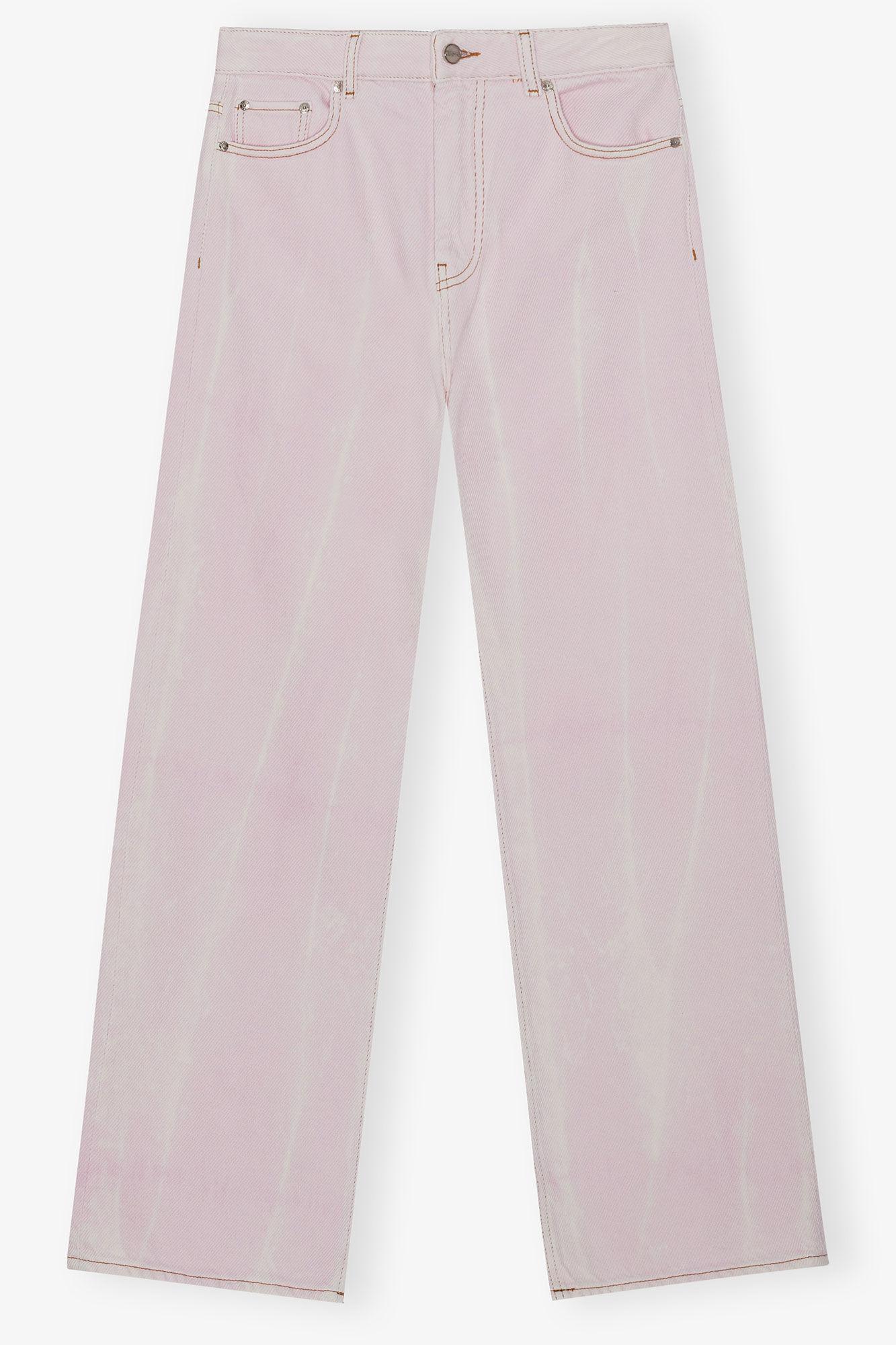 Pink Washed Izey Jeans Product Image