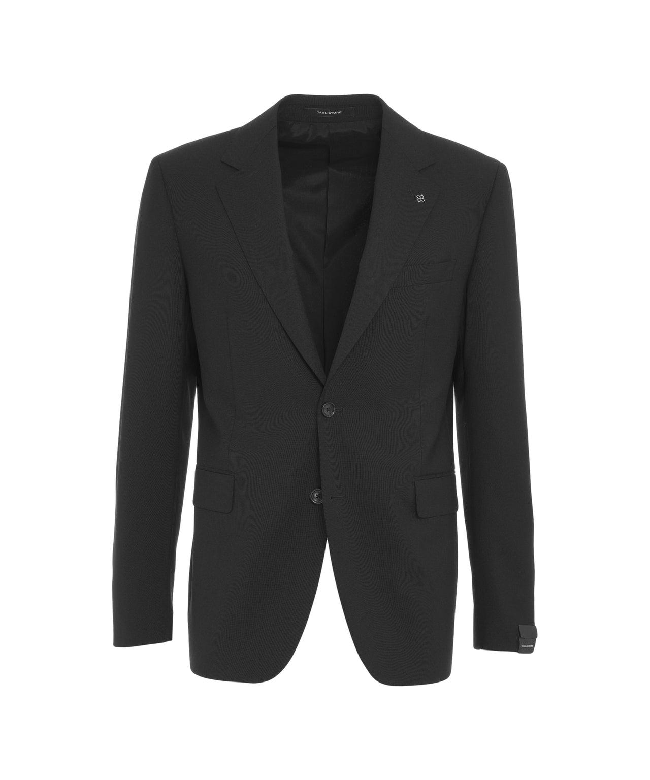 Virgin wool single-breasted suit Product Image
