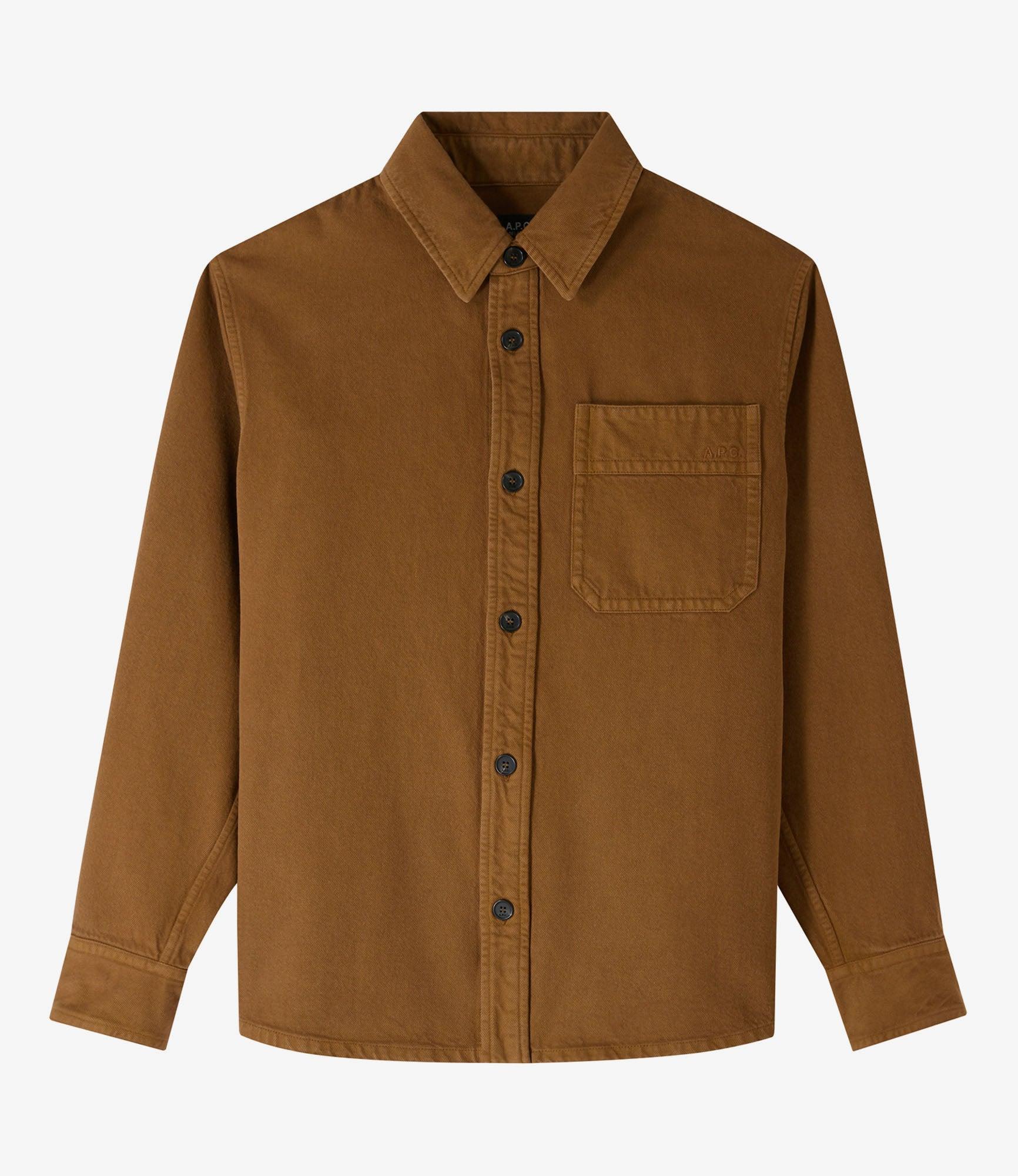 Basile Brodée Poitrine overshirt Male Product Image