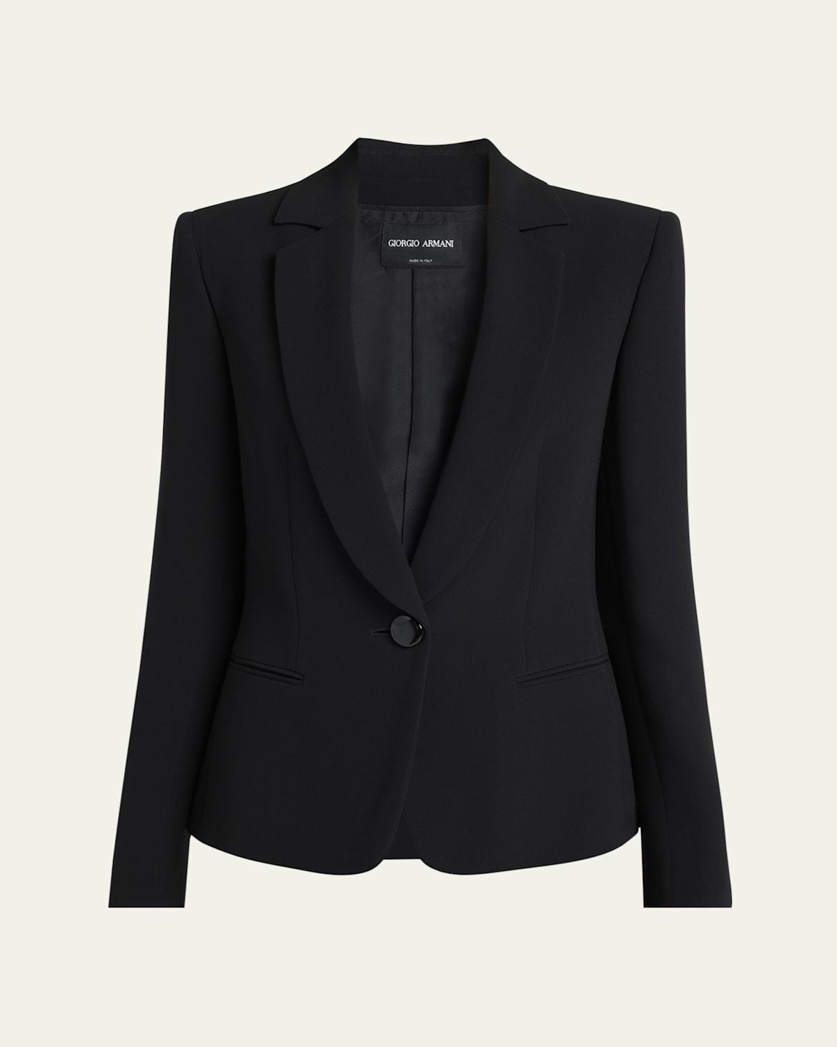 Cady Tailored Blazer Jacket Product Image