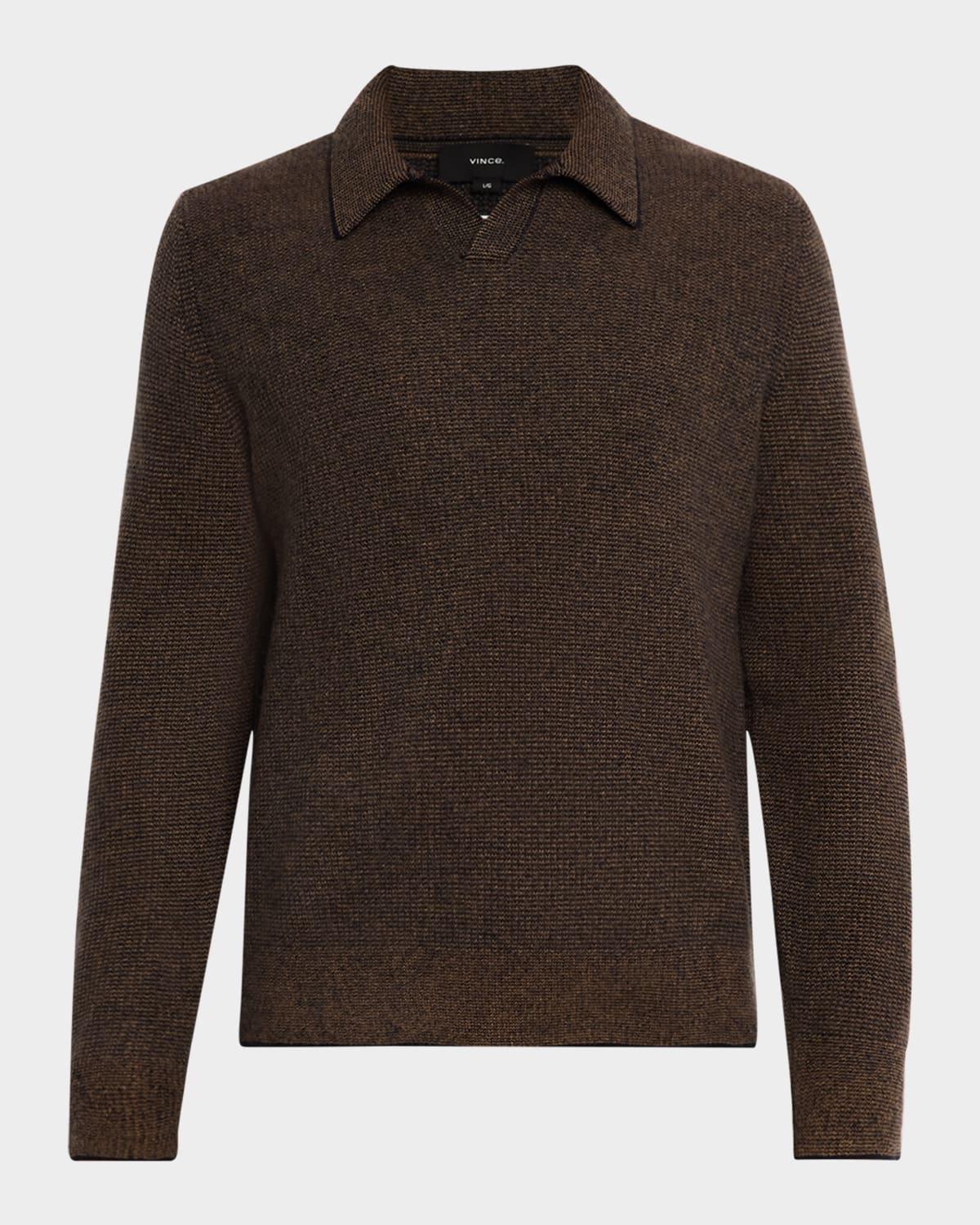 Men's Boiled Cashmere Thermal Sweater Product Image