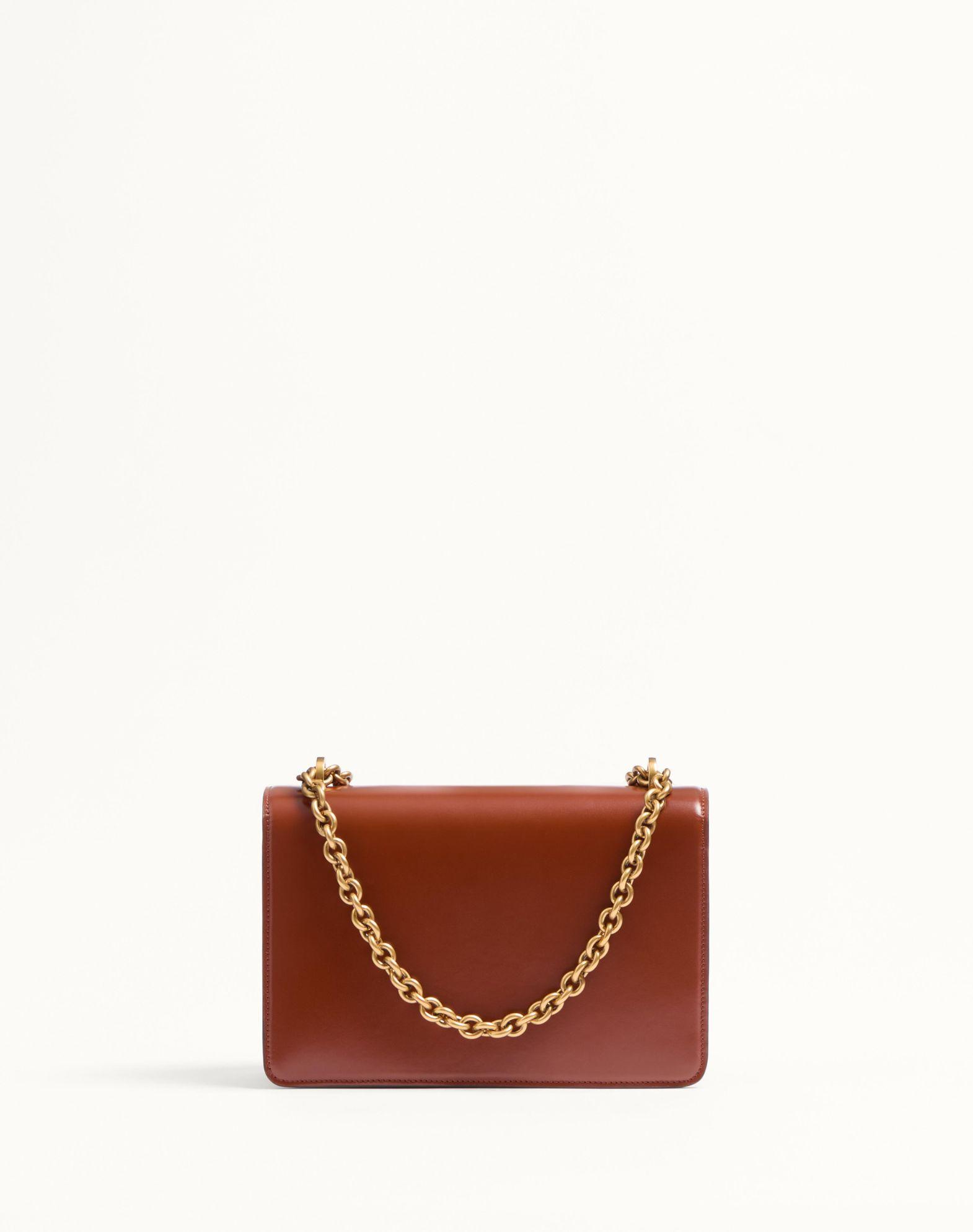 Valentino Garavani Vain Shoulder Bag In Shiny Calfskin Product Image