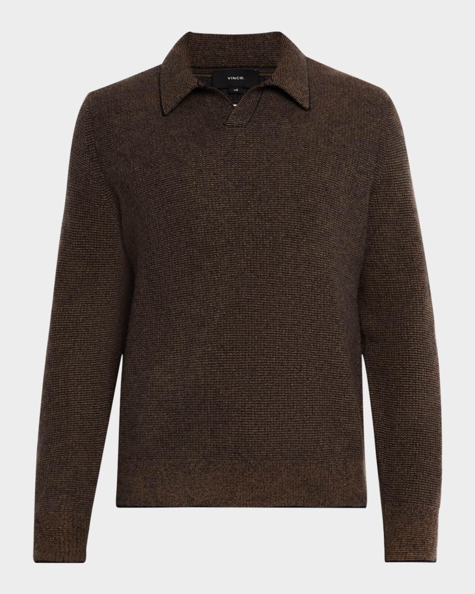Men's Boiled Cashmere Thermal Sweater Product Image