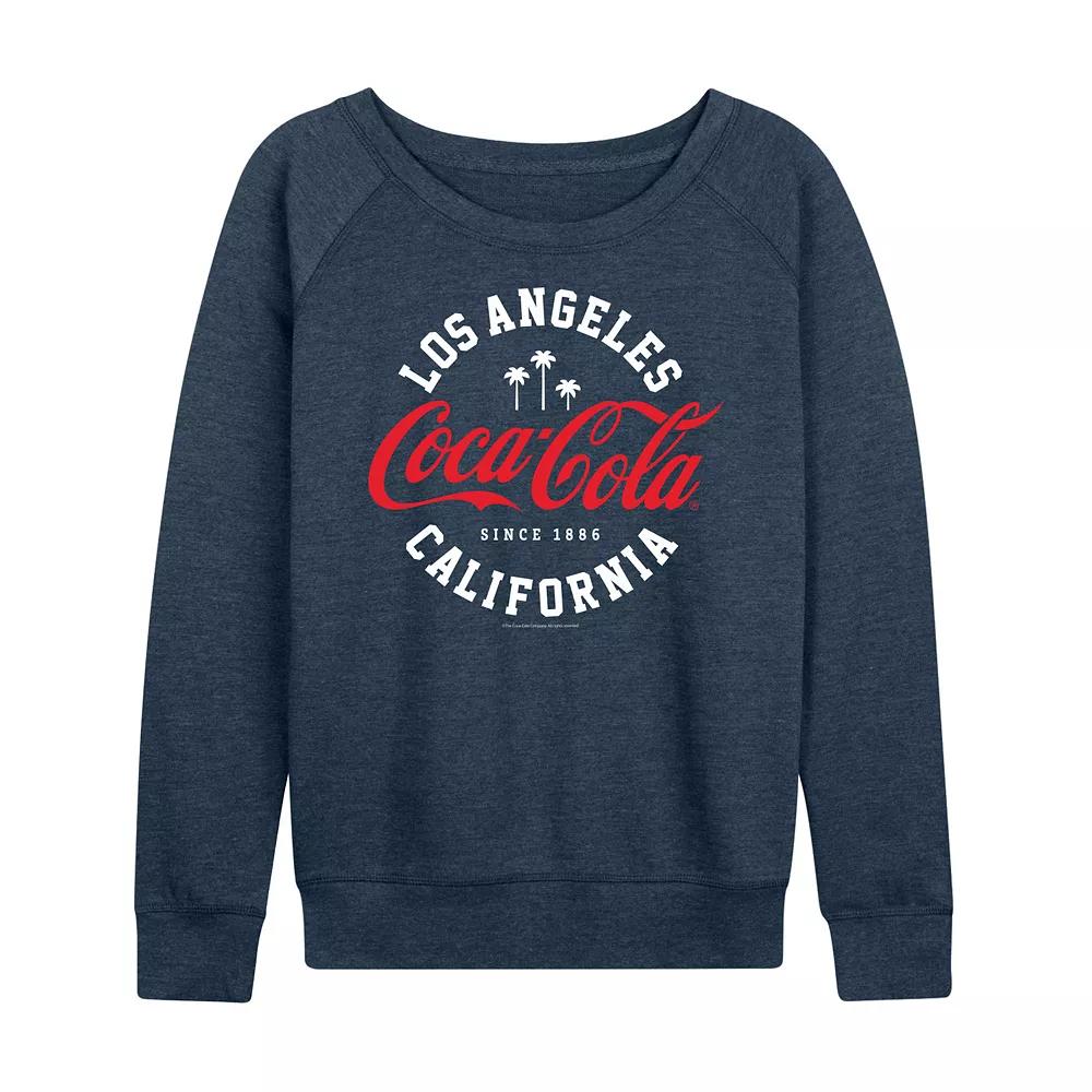 Women's Coca-Cola Los Angeles French Terry Long Sleeve Tee, Girl's,  Product Image