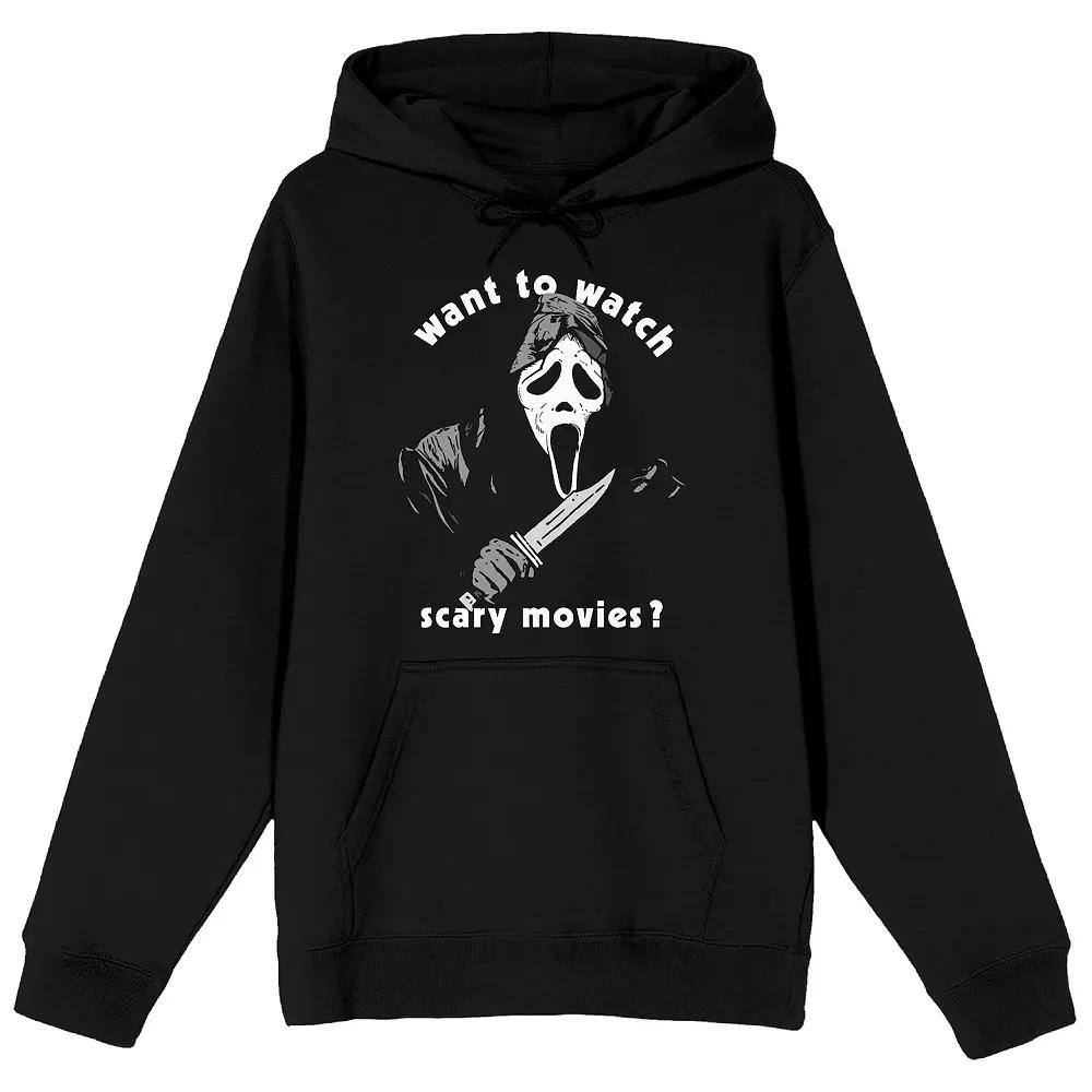 Men's Ghostface Want To Watch Hoodie,  Product Image