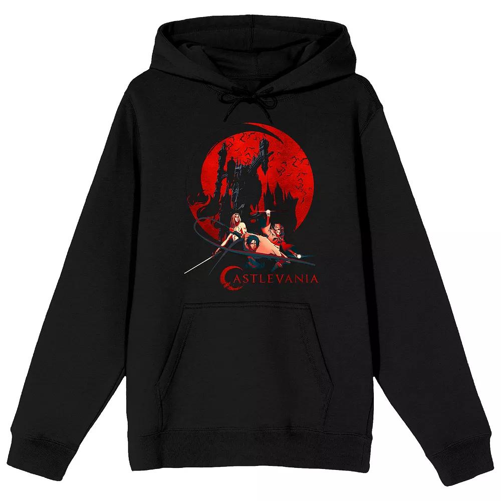 Men's Castlevania Red Moon Hoodie,  Product Image