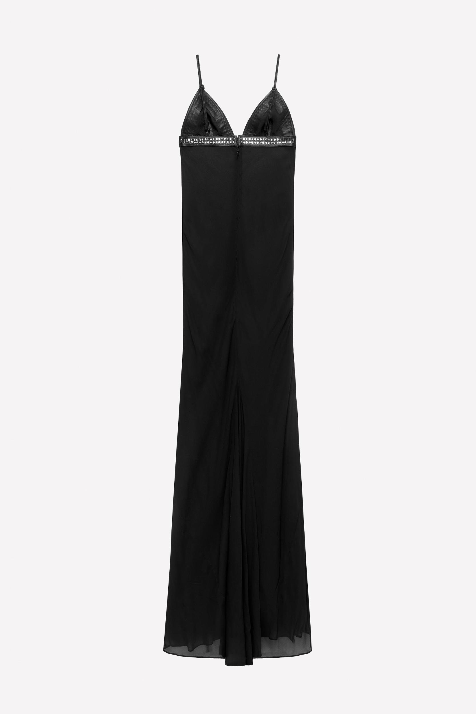 LEATHER COMBINED DRESS LUDOVIC DE SAINT SERNIN x ZARA Product Image