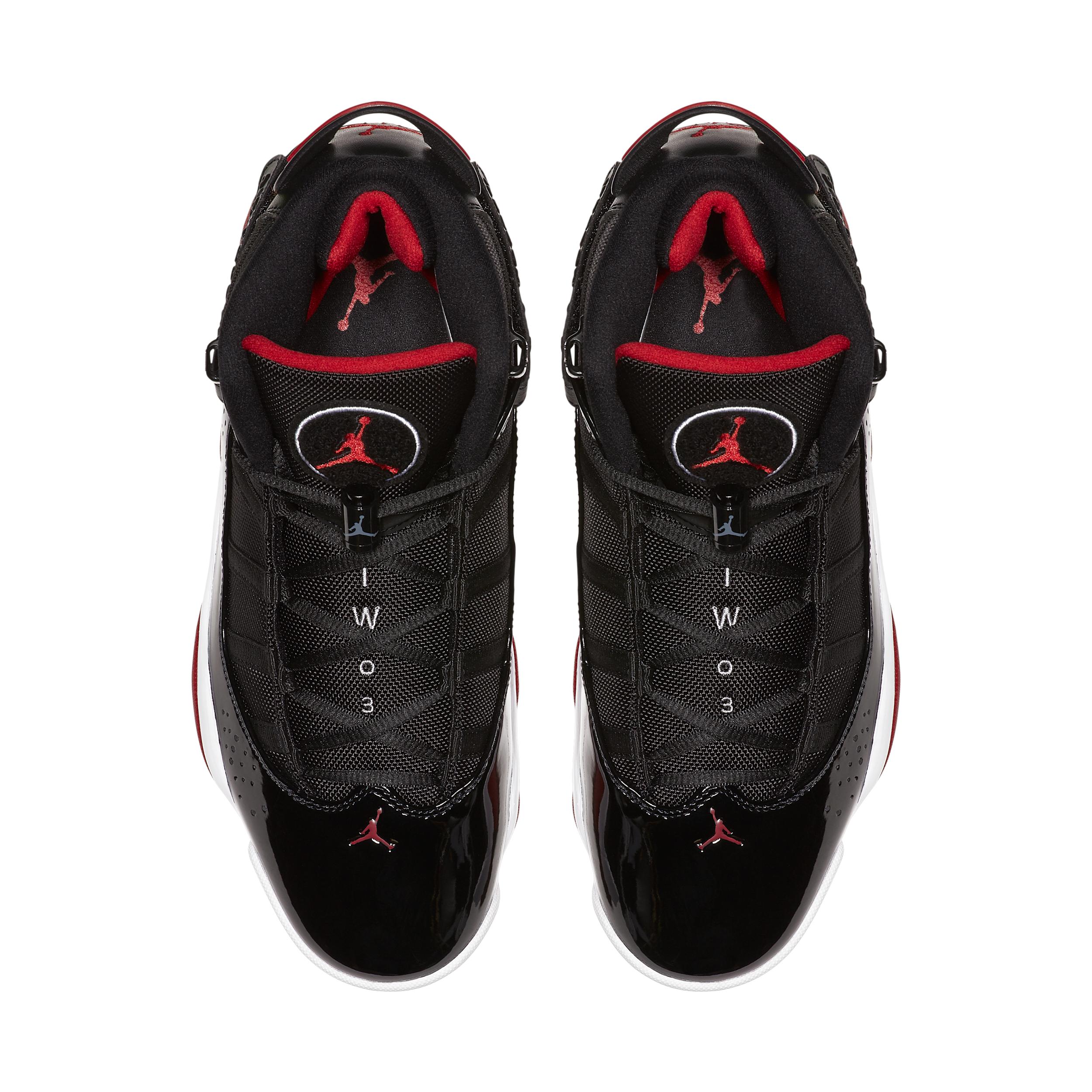 Jordan Mens Jordan 6 Rings - Mens Shoes Varsity Red/Black/White Product Image