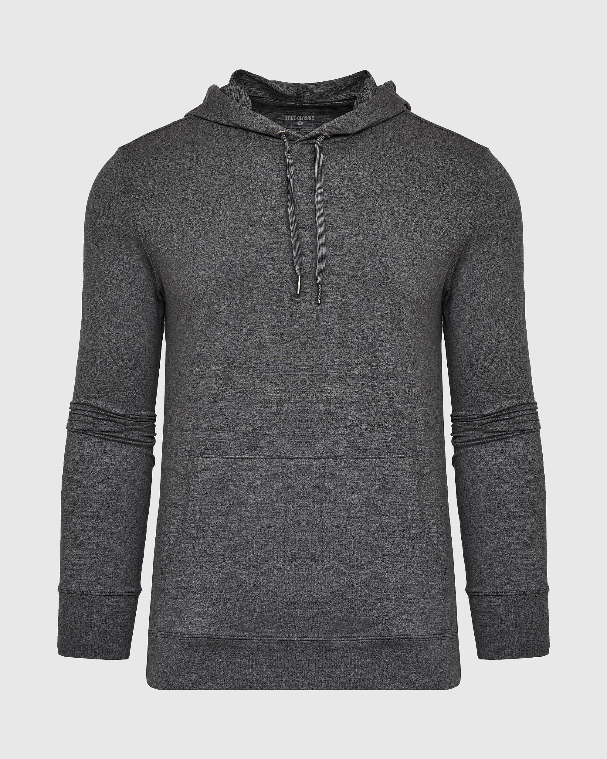 Charcoal Heather Active Comfort Pullover Hoodie Product Image