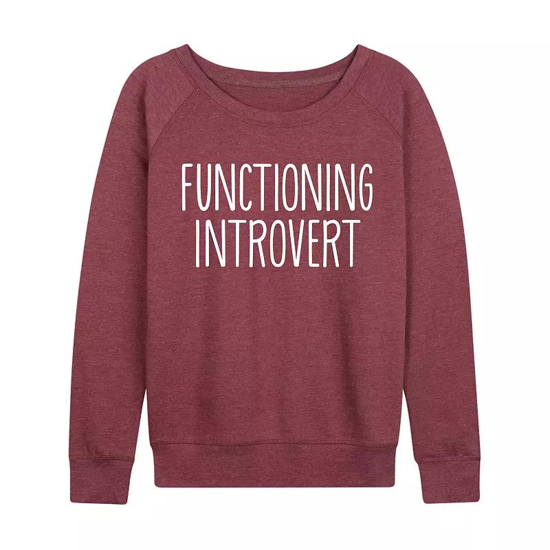 Women's Functioning Introvert French Terry Long Sleeve Tee, Girl's,  Product Image