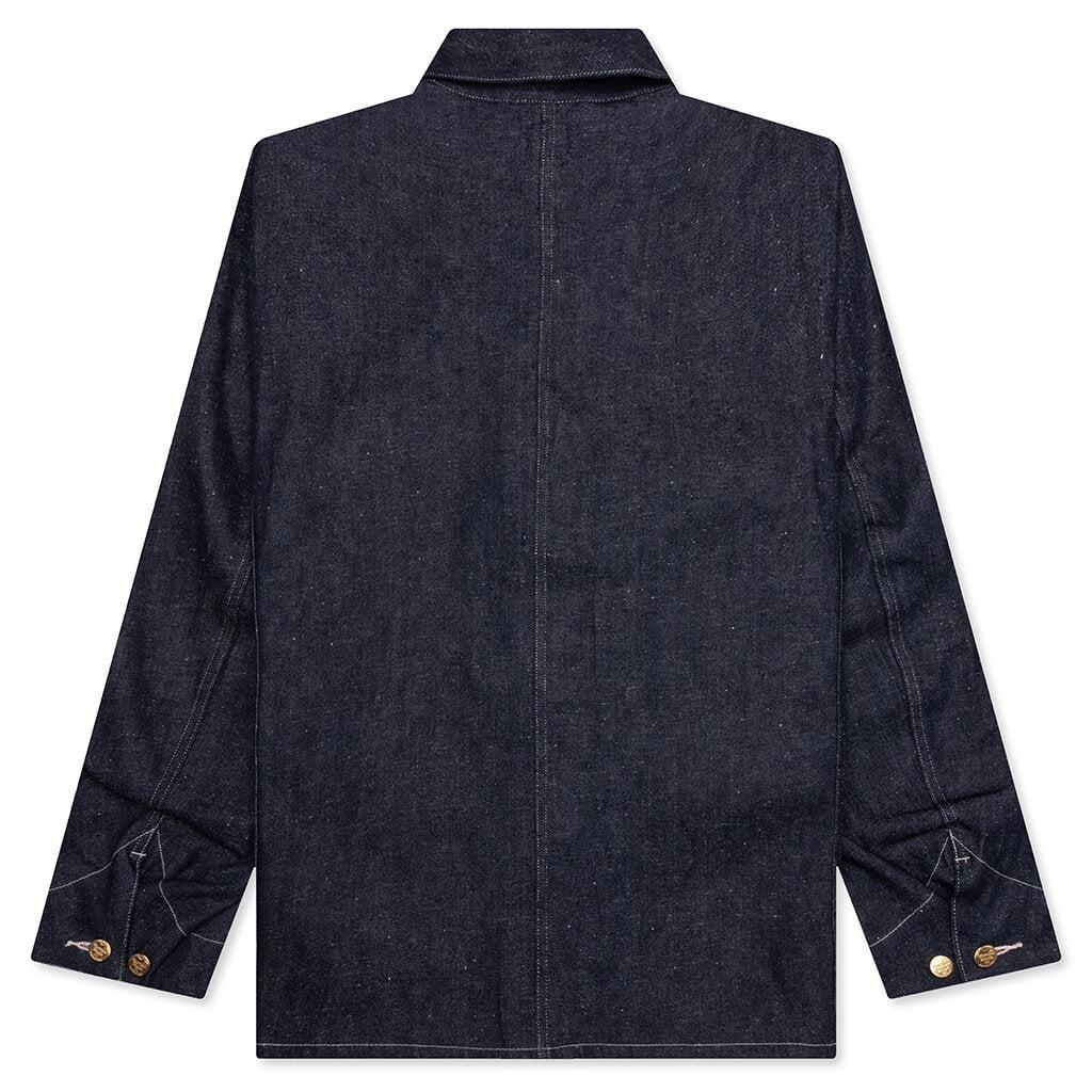 Denim Coverall Jacket Rigid - Indigo Male Product Image