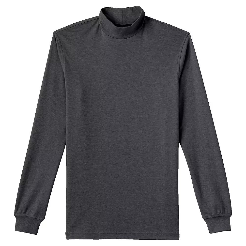 Lands' End Men's Super Soft Supima Mock Turtleneck,  Product Image