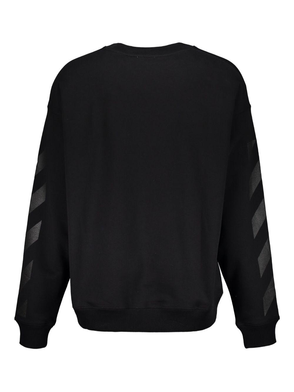 chevron long-sleeve sweatshirt Product Image