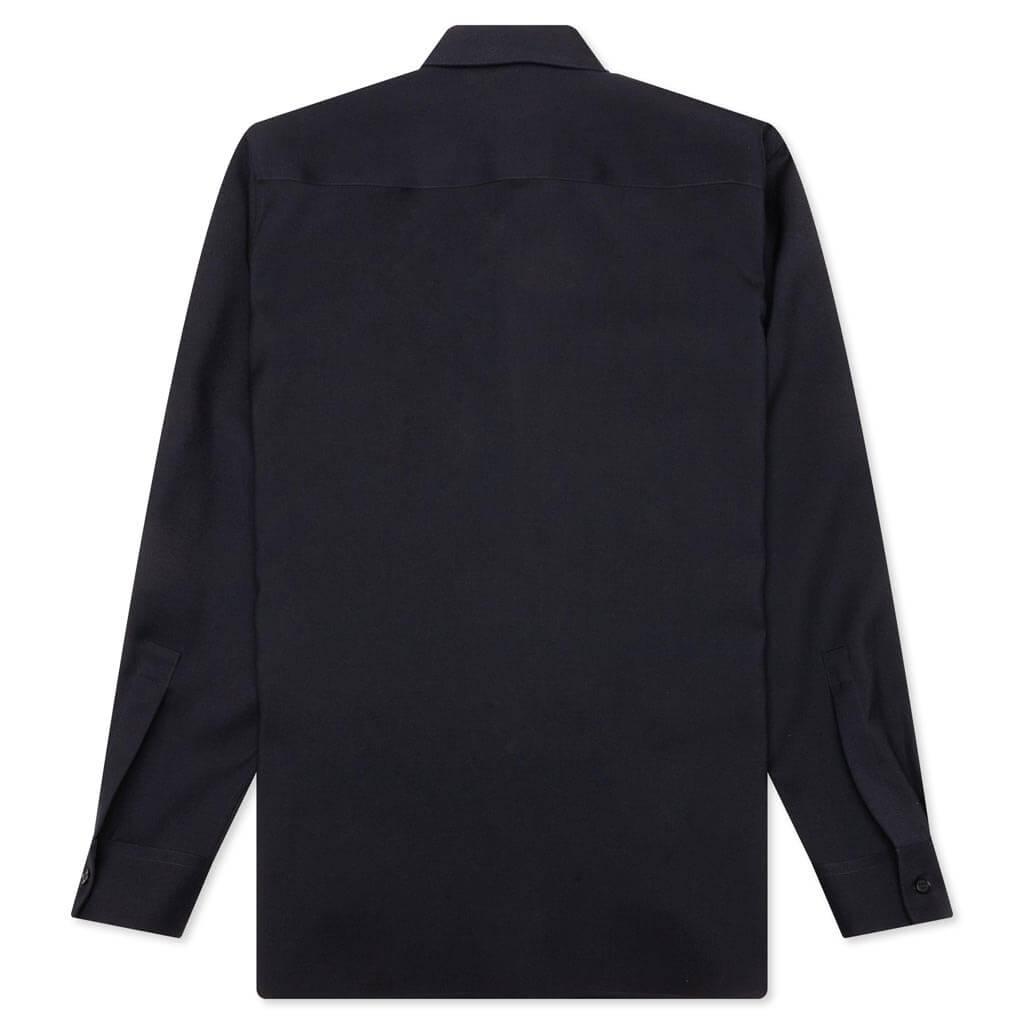 Button Up Shirt - Navy Male Product Image