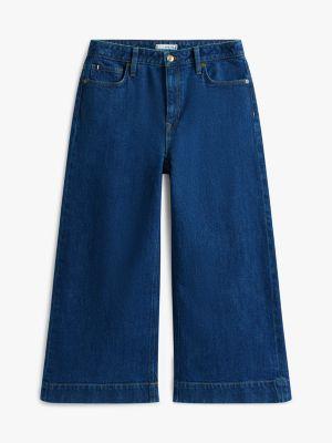 High-Rise Wide Leg Cropped Jean Product Image