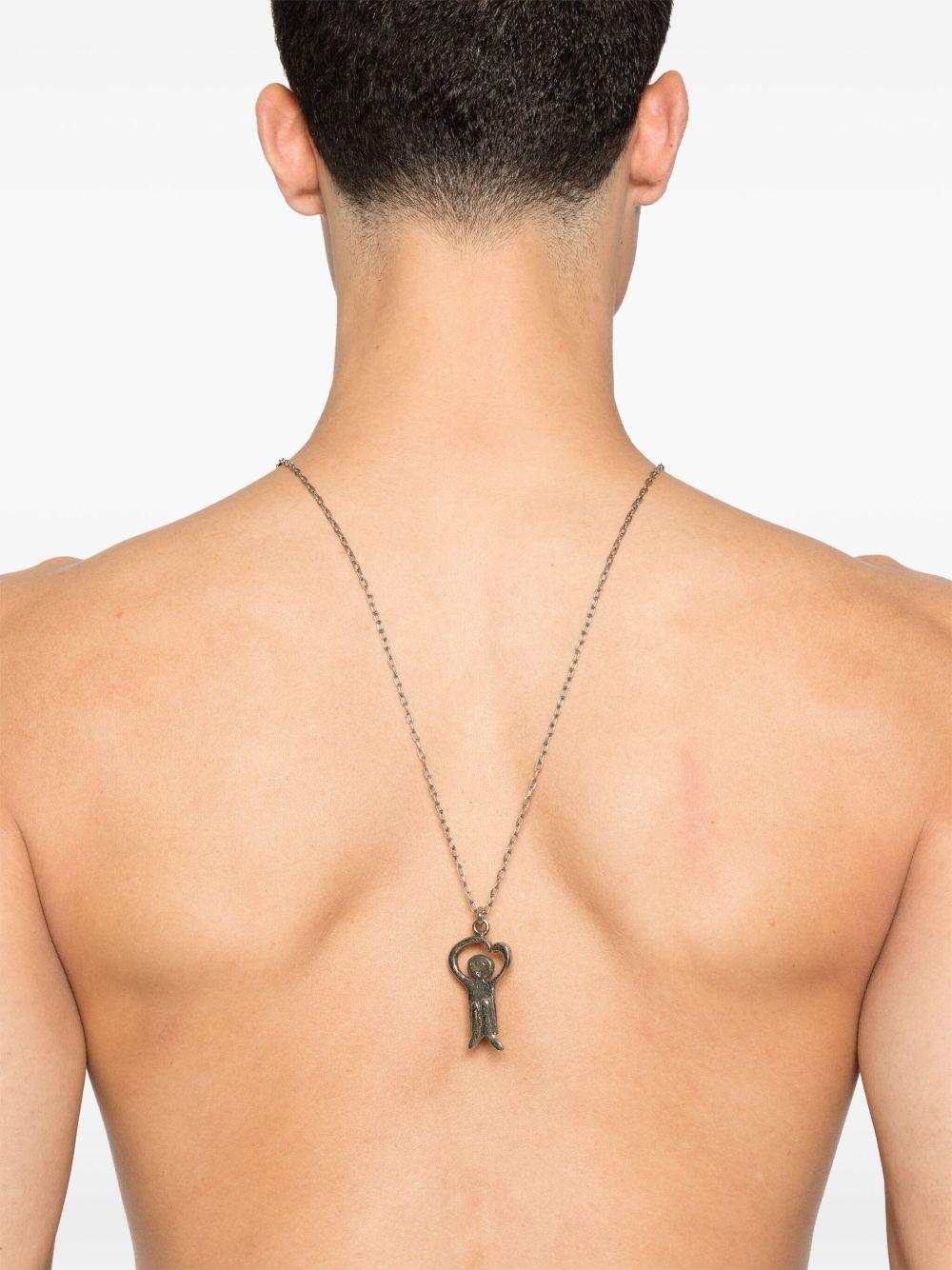 logo-pendant necklace Product Image