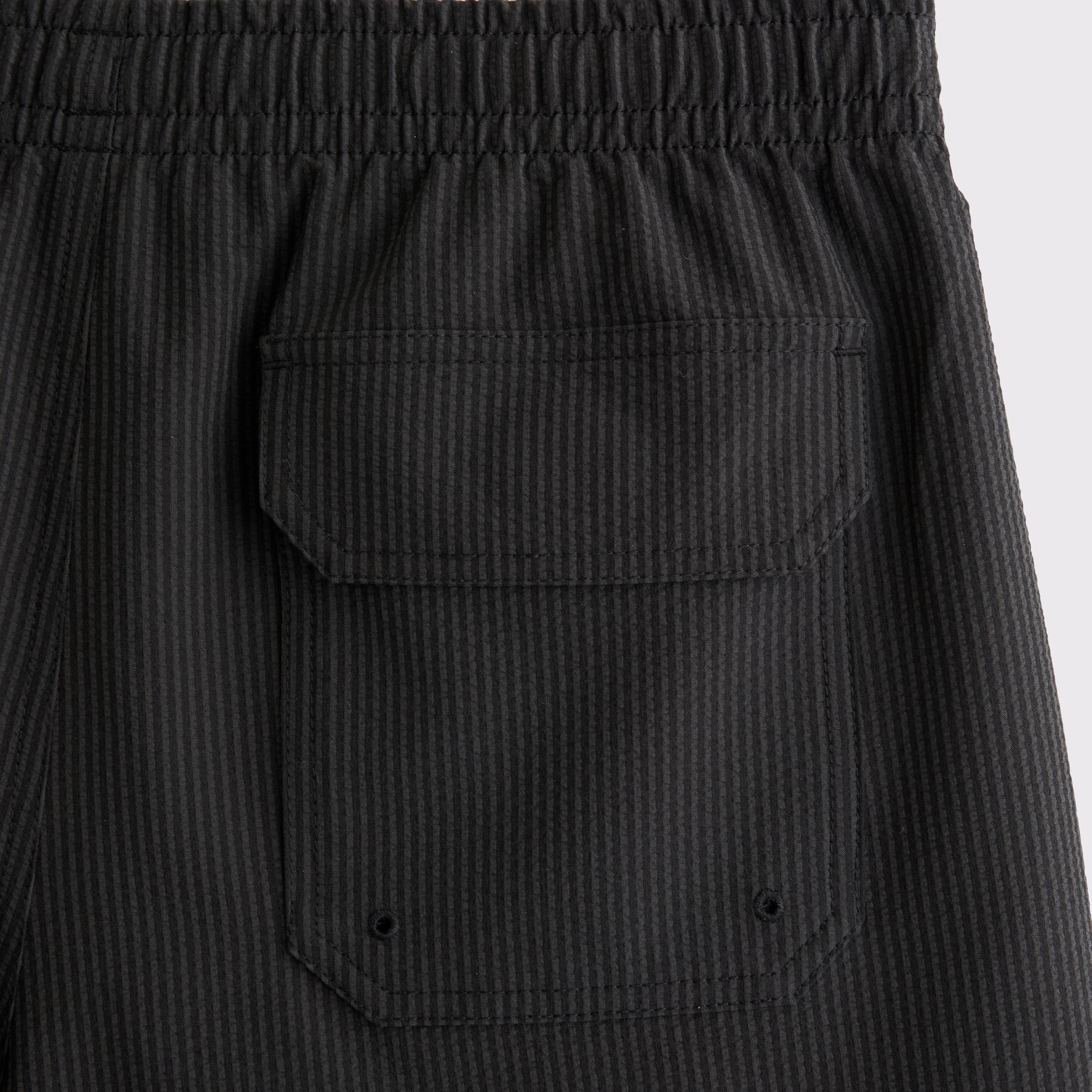 Pull-On Micro-Seersucker Swim Trunk Product Image