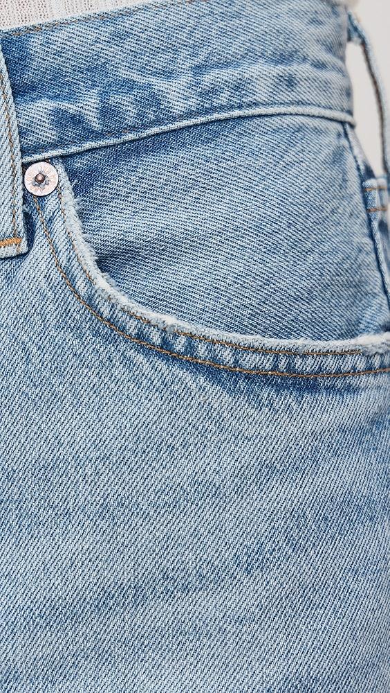 AGOLDE Dame Shorts: High Rise Baggy | Shopbop Product Image