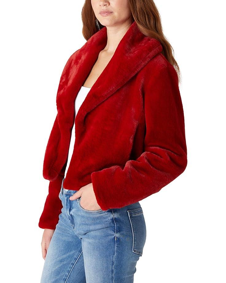 Women's Blank NYC Faux Fur Cropped Jacket Product Image