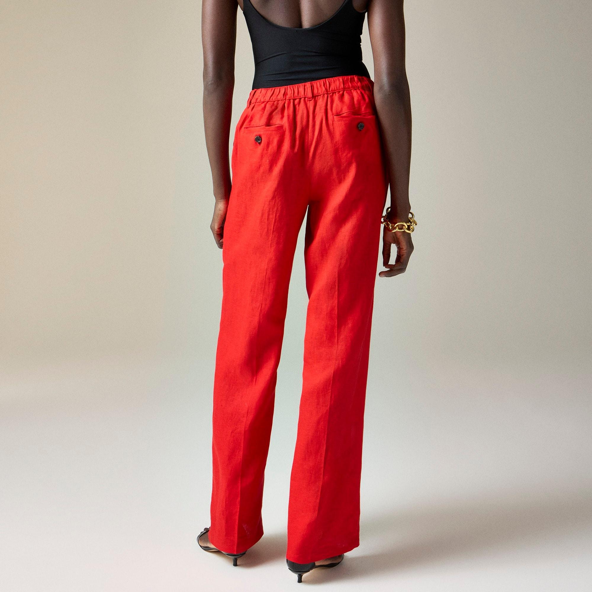 Harbor pant in linen Product Image