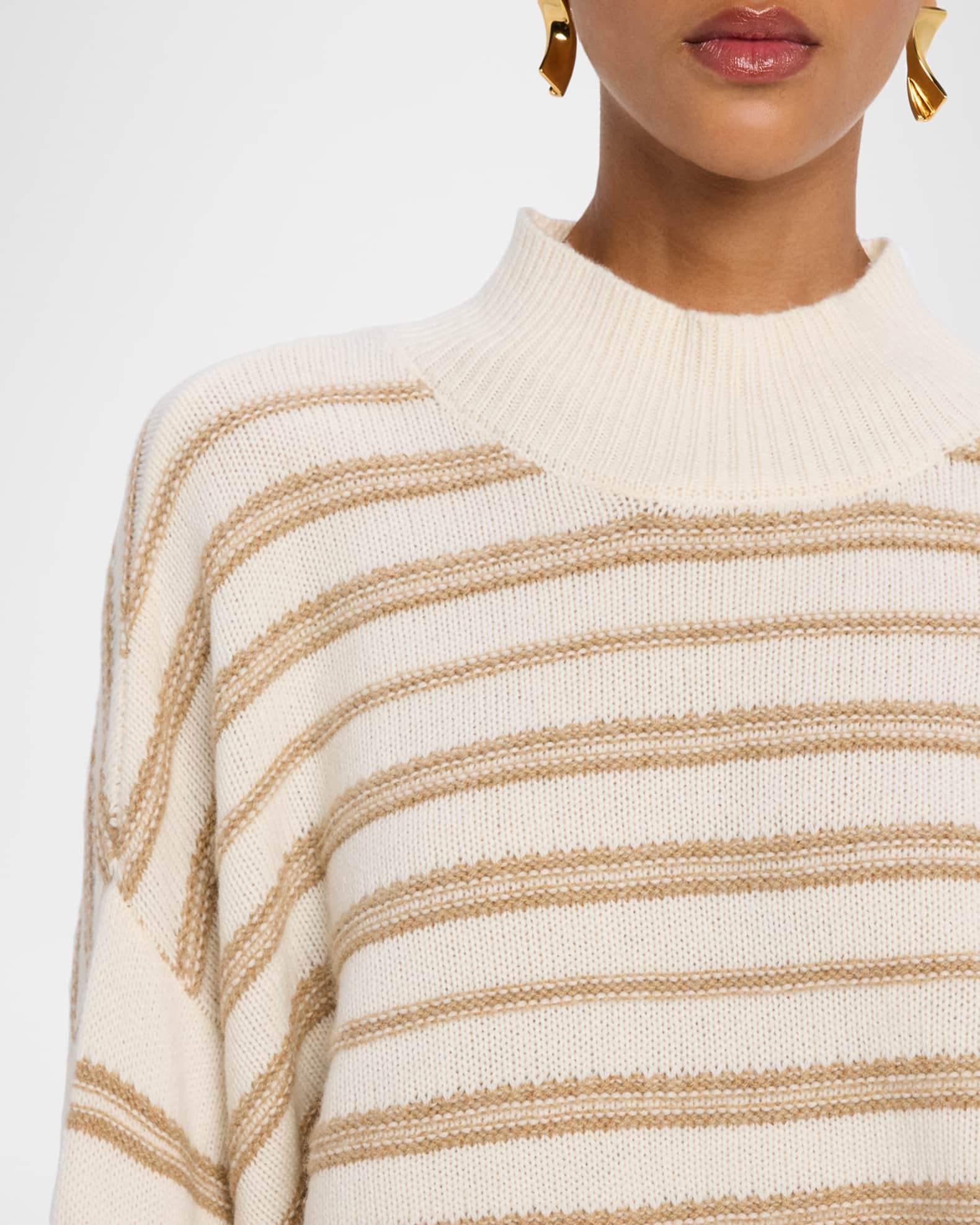 Wells Cropped Cashmere Pullover Product Image