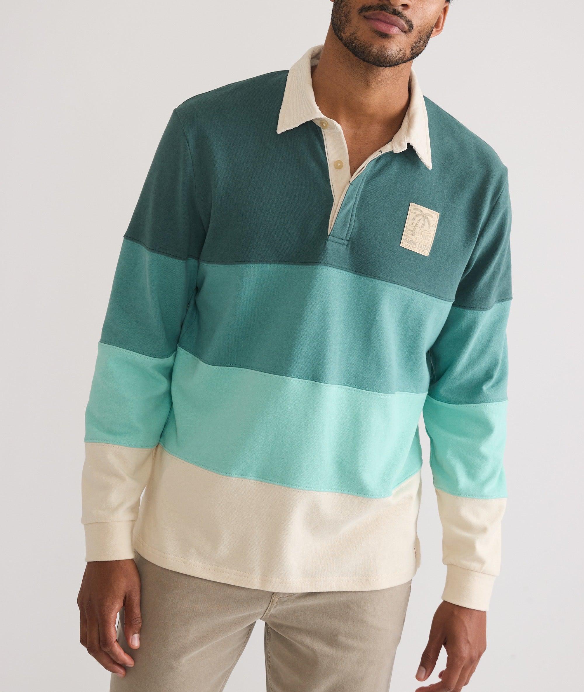 Brushed Jersey Rugby Polo Product Image