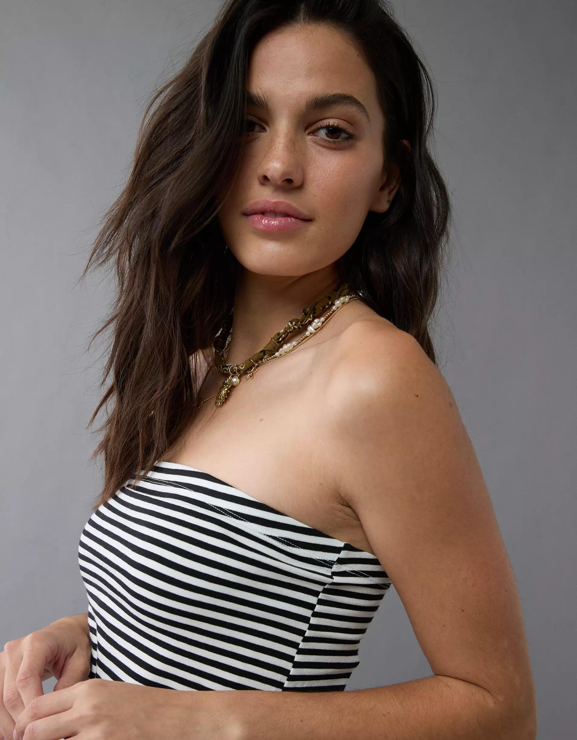 AE Main Squeeze Side Slit Tube Top Product Image